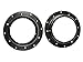 Price comparison product image ACV 271320 24 _ 6 La Socket Speaker Rings for Audi/VW/Skoda 165 mm Front Door)
