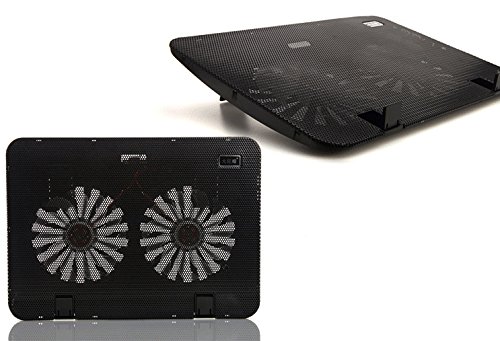 iwish 2016 neu Design USB Super Ultra Dünn 2 Lüfter Kühler Pad für 33 cm 35,6 cm Notebook Laptop Macbook PC Heizkörper