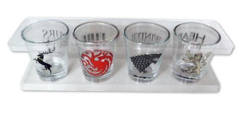 Preisvergleich Produktbild Game of Thrones Schnapsgläserset 4 Schnapsgläser d