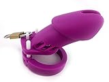YiFeng Male Chastity Device 4 - Long, Purple