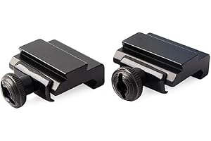 KEENZO 20 mm Weaver Picatinny a 11 mm Base di estensione per guida a coda di rondine, set di 2