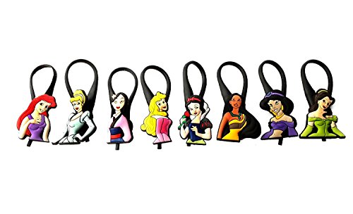 AVIRGO 8 pcs Soft Zipper Pull Charms for Backpack Bag Pendant Jacket Set # 92-3