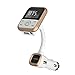 Produktbild Triple Tree FM Transmitter 4.0 Bluetooth Auto KFZ Radio Adapter freisprecheinrichtung Freisprechanlage Car Set integriertem mit USB-Aufladeeinheits-Unterstützung USB-Blitz-Antrieb Mikro-Sd-Karte AUX Eingang Ausgang LCD-Display USB-Ladegerät mit Fernbedienung Auto MP3 Musik Player Modulator