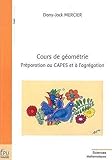 Image de Cours de Géométrie préparation au capes et à l'agrégation