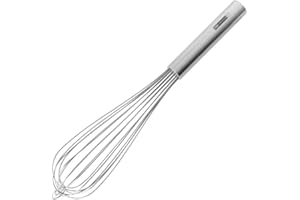 FMPROFESSIONAL FACKELMANN pâtisserie, Cuisine, INOX, fouet professionnel BATIDOR Varillas 35CM FMPROF, Aluminio, Plateado, 6 cm