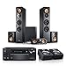 Produktbild Teufel Ultima 40 Surround AVR für Dolby Atmos 5.1.2-Set Schwarz/Schwarz Heimkino Lautsprecher 5.1 Soundanlage Kino Raumklang Surround Subwoofer