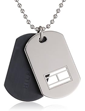 Tommy Hilfiger Jewelry Herren-Kette mit Anhänger Casual Edelstahl 61 cm - 270077