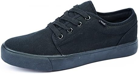 Mens Classic Canvas Skate Shoes Trainers Pumps Lightweight Casual Comfort.