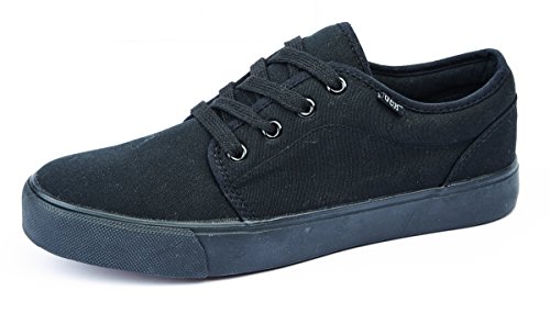 Mens Classic Canvas Skate Shoes Trainers Pumps Lightweight Casual Comfort.