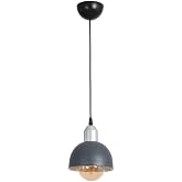 Fer Avize B&uuml;kreş Modern Tasarım Cafe Mutfak Hol Salon Antrasit Renk Metal Tekli Avize