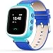 Produktbild LJSHU Children es Smart Phone Watch Plug SIM Card Anti-Lost Positioning Smart Reminder Multi-Funktion Kid ' S Watch,Blue