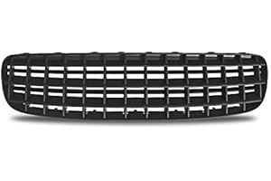 GOINGFAST Calandre Sport Grille Noir Mat Sans Sigle Compatible Avec TT 8N 1998-2006