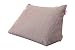 Produktbild ROOMOX Cozy Lesekissen - Nacken-, Rücken und Beinkissen mit hochwertigen EPS-Styroporkügelchen, Stoff 60 x 30 x 50 cm, Braun