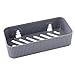Produktbild Xshuai Küchen-Badezimmer-Wand-Speicher-Regal-hängendes Gestell-Ecken-Korb-Halter-Organisator (Grau)