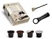 Produktbild Capsul'in Kapseln with Cleaning Brush Fillable Nespresso Coffee Tea für Pod (200) Size: 200
