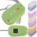 Produktbild Soft Case Schutz Hülle Auto Schlüssel Peugeot 208 308 5008 2008 Expert Citroen C3 C4 Spacetourer Klappschlüssel/Farbe: Fluoreszierend Grün (leuchtet im Dunkeln!)