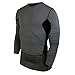 ROPALIA Men Sport Compression Wear Top Base Layer Long Sleeve Athletic T-Shirt