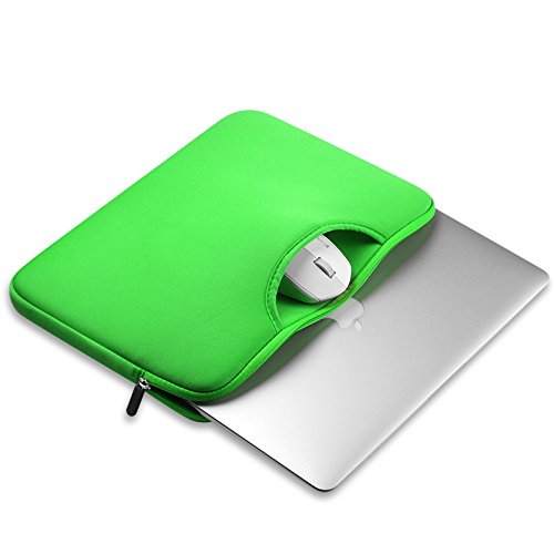 Crisant einfachen Stil Sleeve Hülle pour Laptop 11-11,6 zoll,Cotton Stoßfest Notebooktasche Tasche / Computer bag / Handtasche / Ultrabook Hülle Sleeve / Case Cover Pour MacBook / Asus Zenbook / Lenovo / Samsung / Sony / HP / Dell / Chromebook (Dunkelgrün) - 3