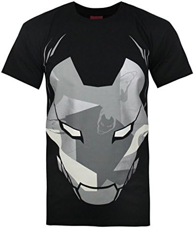 Addict X Marvel Iron Man Camo Mask Men's T-Shirt (S)
