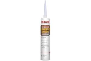 HANDELSKÖNIG KAWO Elastokitt Window Putty Antique White RAL 9012-310 ml Sealing Putty Repair Putty Maintenance-Free