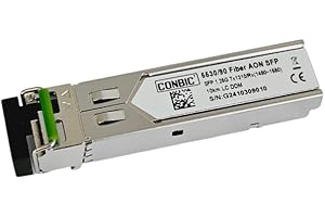 CONBIC® Modulo AON in fibra ottica / ricetrasmettitore SFP, Compatibile SOLO con Fritz!Box 5530 5590 Fiber (NON con altri router)