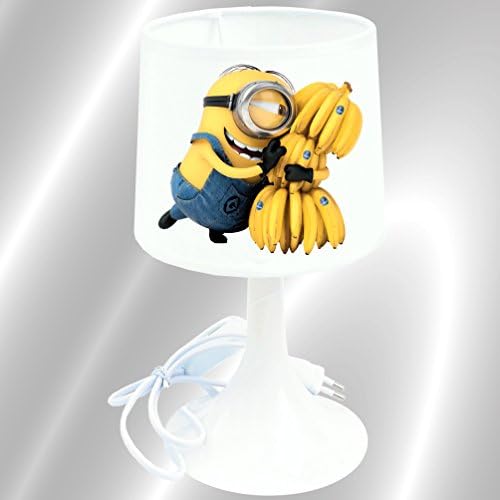 KidCrea Handcrafted Children's Bedside Lamp - Minions