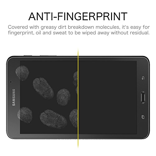 Fintie Samsung Galaxy Tab A 7.0 Panzergla Schutzfolie – Klar HD 9H stark kratzfest Hartglas Displayschutzfolie Glasfolie Screen Protector Displayschutz Folie Displayfolie für Samsung GALAXY Tab A 7 Zoll SM-T280 / SM-T285 Tablet (2016 Version) - 5