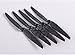 Produktbild GWS Style Propeller 7x3.5 Black (CCW) (5pcs)