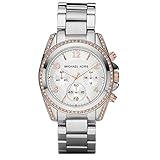 Michael Kors Damen-Armbanduhr Chronograph Quarz Edelstahl beschichtet MK5459