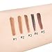 ROPALIA 5 Colors Waterproof Eyebrow Gel Cream With Brush