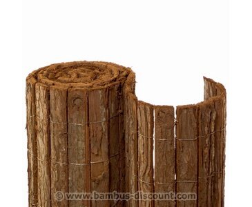 Rindenmatte Country "Premium-Qualität" günstig - 90 x 300cm - Sichtschutzmatte