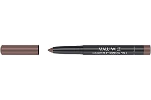 ‎MALU WILZ Malu Wilz Longwear Eyeshadow Pen Nr.4 Shimmering Grey Fog - Wasserfester Lidschatten Stift mit schimmerndem Finish, Hochpigmentiert, cremig-zarte Textur