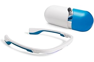 AYO: Premium Blue Light Therapy Glasses | Sleep Better, Boost Energy, Improve Mood | Portable Light Therapy Lamp | Circadian Rhythm Disruptions Linked to Sleep Problems, Winter Blues, Low Energy