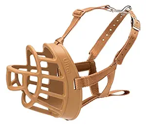 The Company of Animals Baskerville Ultra Muzzle, Medium, Tan