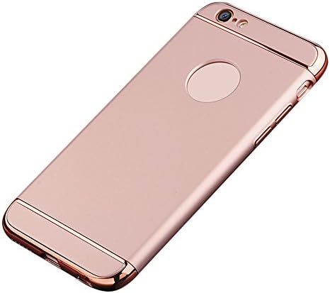 iPhone 6s Plus/6 Plus Case, Foxroar 3 in 1 Electroplate Frame Ultra Thin Hard Anti-Scratch Shockproof with Coated Surface Cover for Apple iPhone 6s Plus/6 Plus