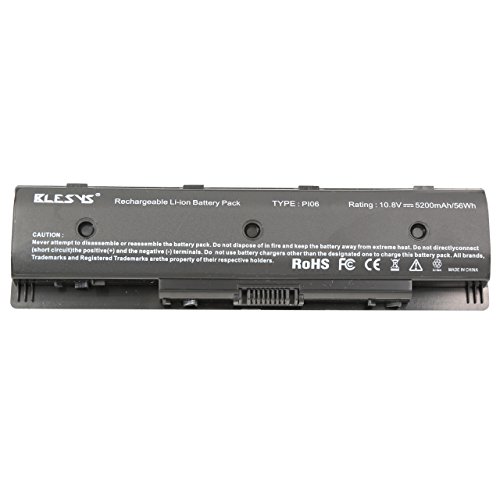 BLESYS- 5200mAh P106 PI06 PI06XL PI09 HSTNN-LB4N HSTNN-LB4O HSTNN-YB4N HSTNN-YB4O HSTNN-UB4N HSTNN-UB4O TPN-I110 TPN-I111 TPN-I112 TPN-Q117 TPN-Q118 TPN-Q119 TPN-Q120 TPN-Q121 TPN -Q122 709988-421 709988-541 709988-851 709989-421 710416-001 710417-001 H6L38AA H6L38AA-ABB Ersatz Laptop Akku passen HP Envy TouchSmart 14 14t 14z 15 15t 15z 17 17t; HP Pavilion14 14t 14z 15 15t 15z 17 17t 17z Laptop - 5