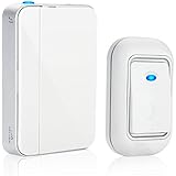 REV Ritter Funkgong Mit Funk-Taster - 80dB Lautstärke Verstellbar