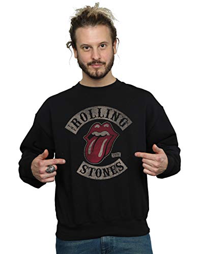 Absolute Cult Rolling Stones Homme Tour 78 Sweat-Shirt Noir Medium