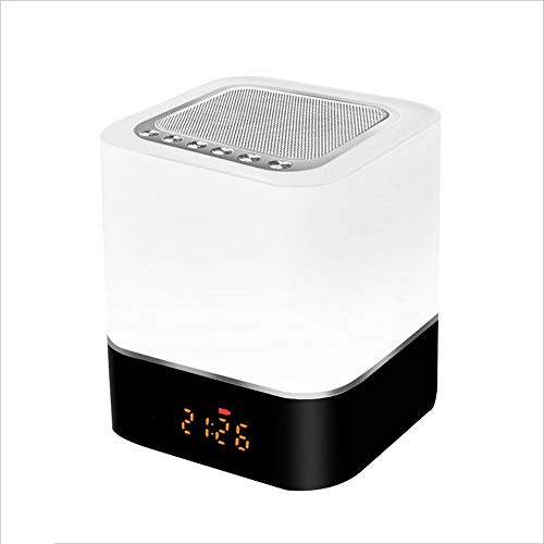 Preisvergleich Produktbild VSousT Anker Bluetooth Audio Ins Led Nachtlicht Romantische Schlaf Tischlampe Kreative Schlafzimmer Nacht Wecker Musik Lautsprecher Bluetooth Lautsprecher