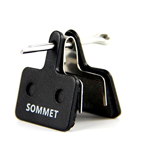 SOMMET Fahrrad Scheibenbremsbelag für Shimano M355 M375 M395 M415 M416 M445 M446 M447 M465 M475 M485 M486 M510 M515 M525 M575 Tektro Orion Auriga Pro Auriga Comp Auriga E-Comp Draco WS Aquila Gemini BR-C501 C601 ZSP01-1 - 2