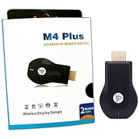 Ankirun™ M4 Plus WiFi/HDMI Dongle & Wireless Display for TVLaptopDesktopTablet Compatible with All Smartphone
