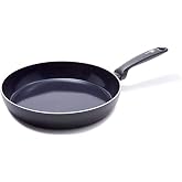GreenPan Torino sağlıklı, yapışmaz kaplamalı seramik kızartma tavası, 24 cm, PAS i&ccedil;ermez, ind&uuml;ksiyon, 160&deg;C'ye kadar fırına d
