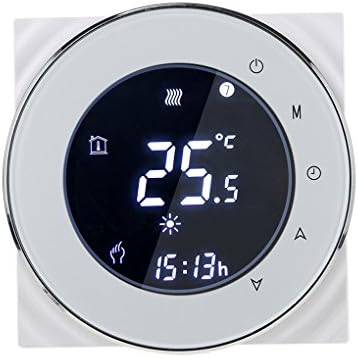 WiFi Control Negative LCD Touchscreen Programing Thermostat Boiler Heating Temperature Controller NTC Sensor 3A Regard
