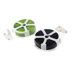 Generic Gardening Packing Crafts Twist Tie Roll Strapping String Tape 30m 2pcs