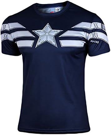 Love L Marvel T-Shirt (Medium, Captain America-1)