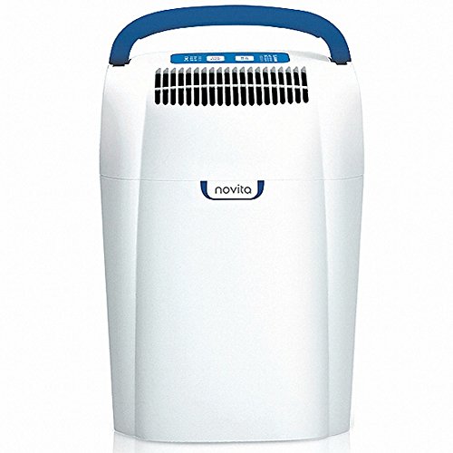 Novita Dh-103 Dehumidifier Humidity Control Low Noise White Color