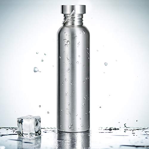 VOLADOR Bottiglia d'Acqua in Acciaio Inossidabile, 1000ml a Tenuta Stagna Bottiglia per attività Sportiva All'aperto, Senza BPA e Lavabile in Lavastoviglie per Ciclismo, Escursionismo, Campeggio