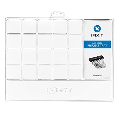 iFixit Anti-Static Project Tray - Plateau de projet antistatique pour organiser ranger pièces électronique