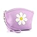 Produktbild Floweworld Niedliche Geldbörsen für Damen Blume gedruckt Leder Reißverschluss Aufbewahrungstasche Handtaschen Kosmetiktasche Make-up Beutel Geldbörsen