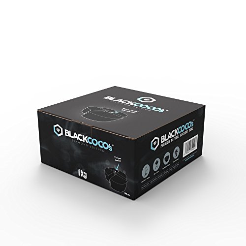 BLACKCOCO‘s® | 1KG | DIAMOND EDITION | Premium Kokosnuss Naturkohle [Shisha Kohle] - 2